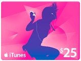 $25 iTunes Voucher